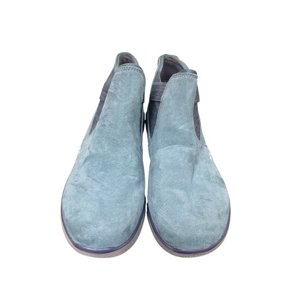 Ryka Women Size 6 Blue Noelle Blue Bootie Outdoor Slip on Winter Comfort Shoes - Picture 3 of 8